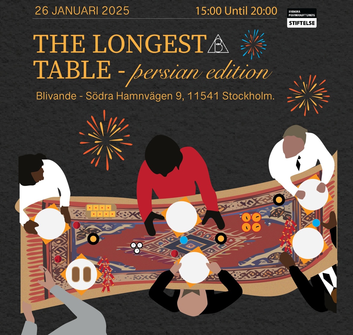 The Longest Table - Persian Edition