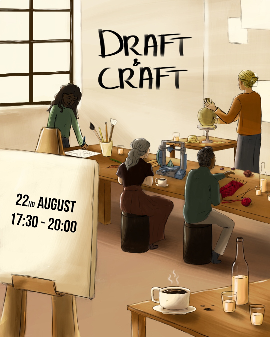 Draft&Craft / Drink&Draw