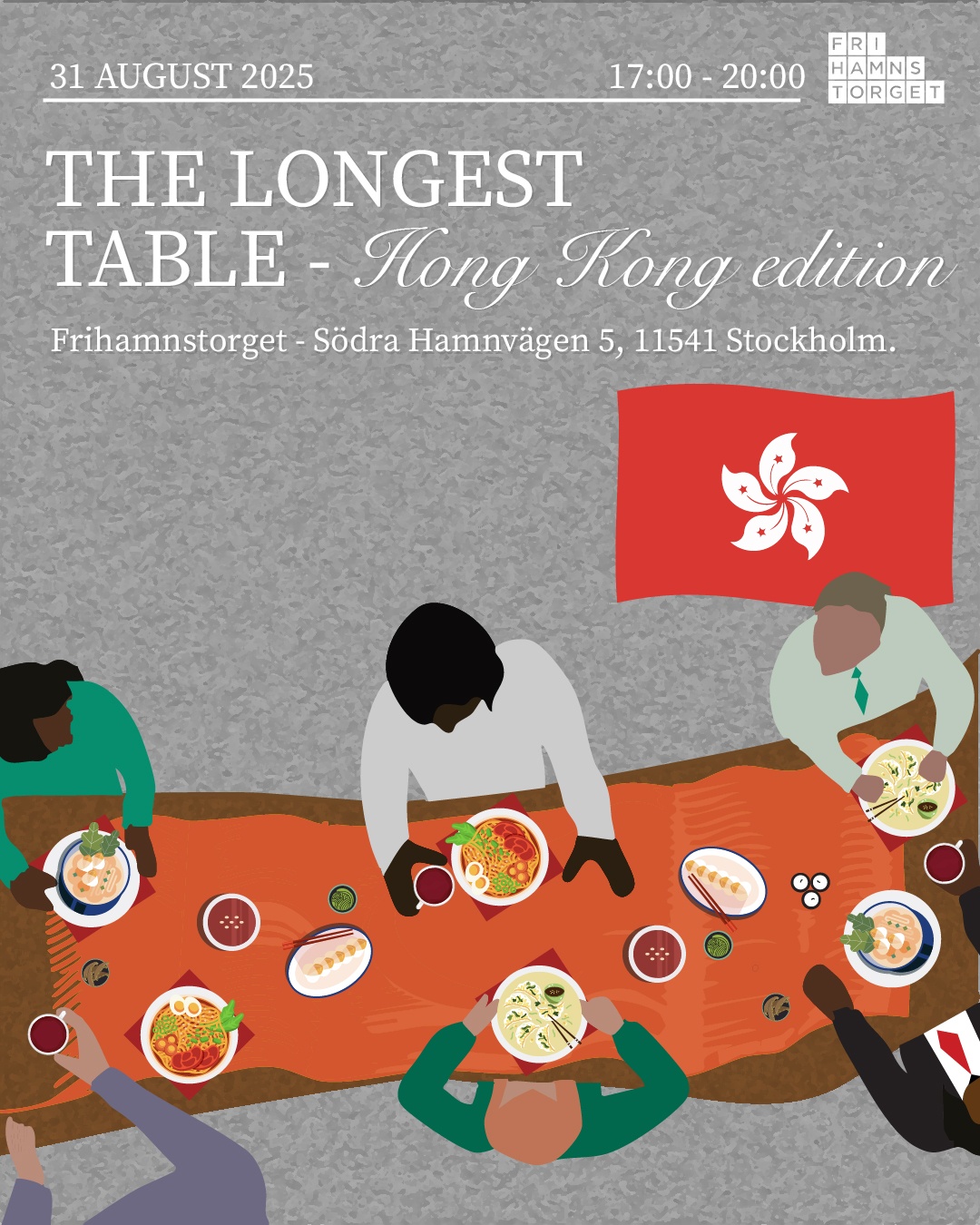 The Longest Table: Hong Kong Edition